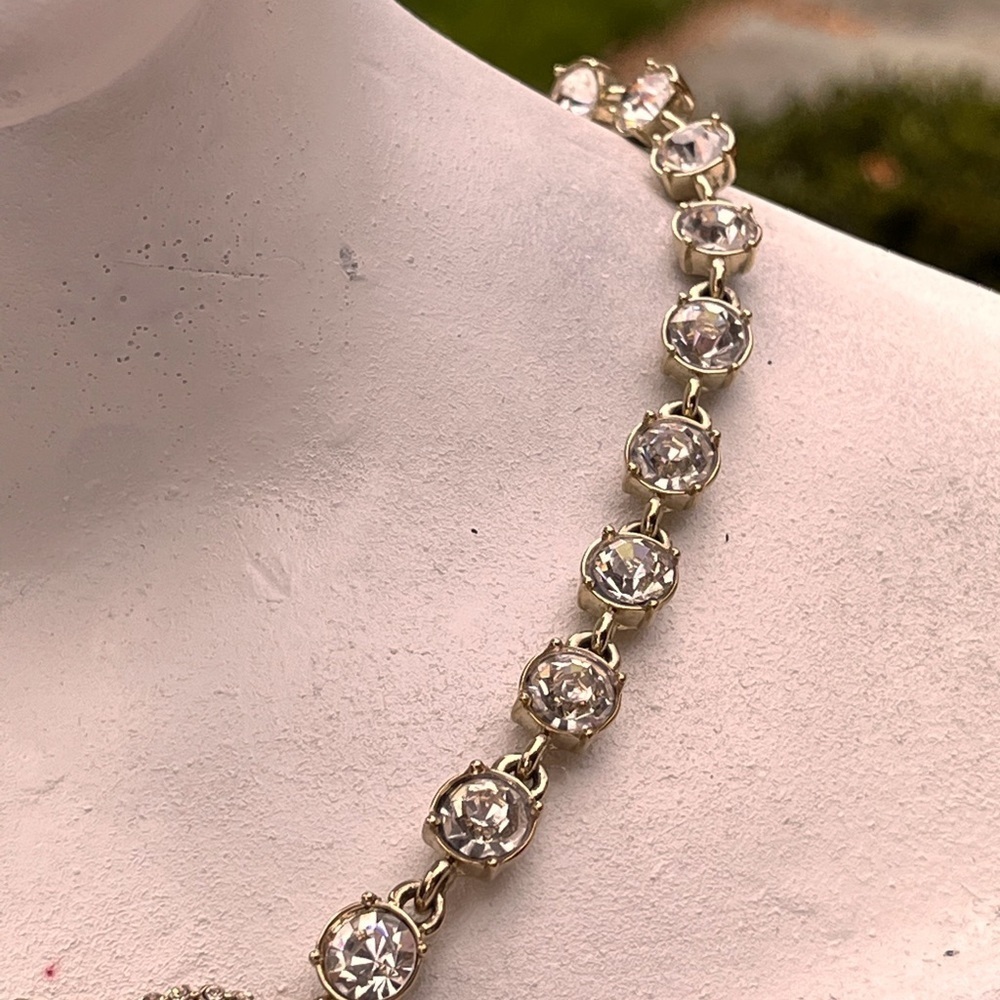 Ann Taylor necklace bow necklace - Picture 8 of 12